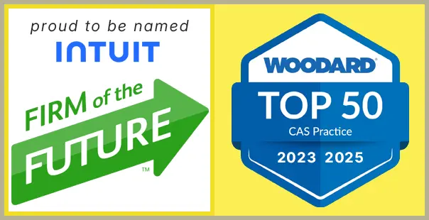 Intuit CPA Firm of the Future and Woodard Top 50 CPA